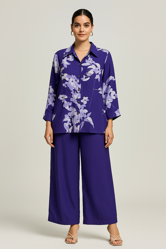 Shirt Style Co-ord Set